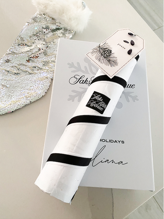 Saks Fifth Avenue Black Gift Wrapping Supplies